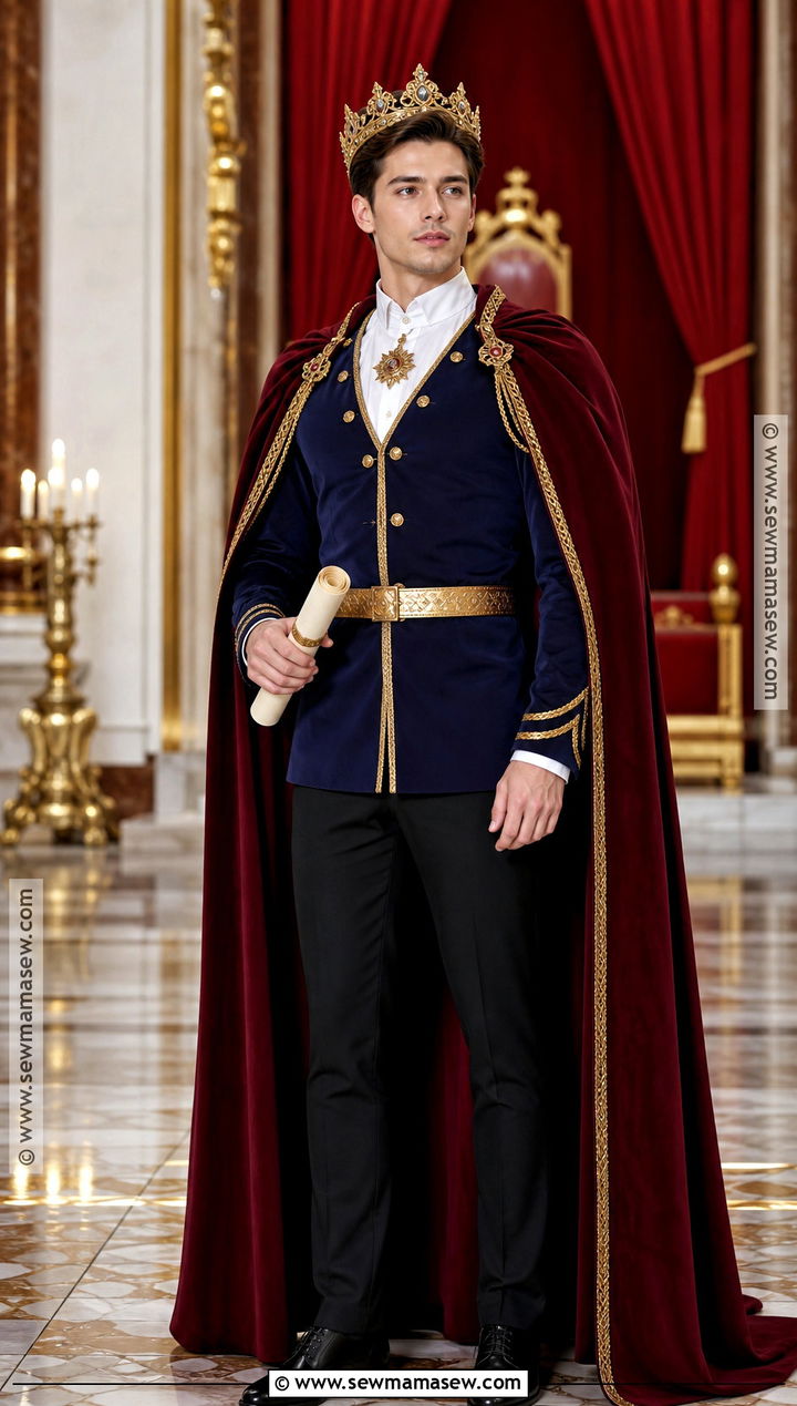 King Roland Costume With Royal Cape - 30 sofia the first costume ideas