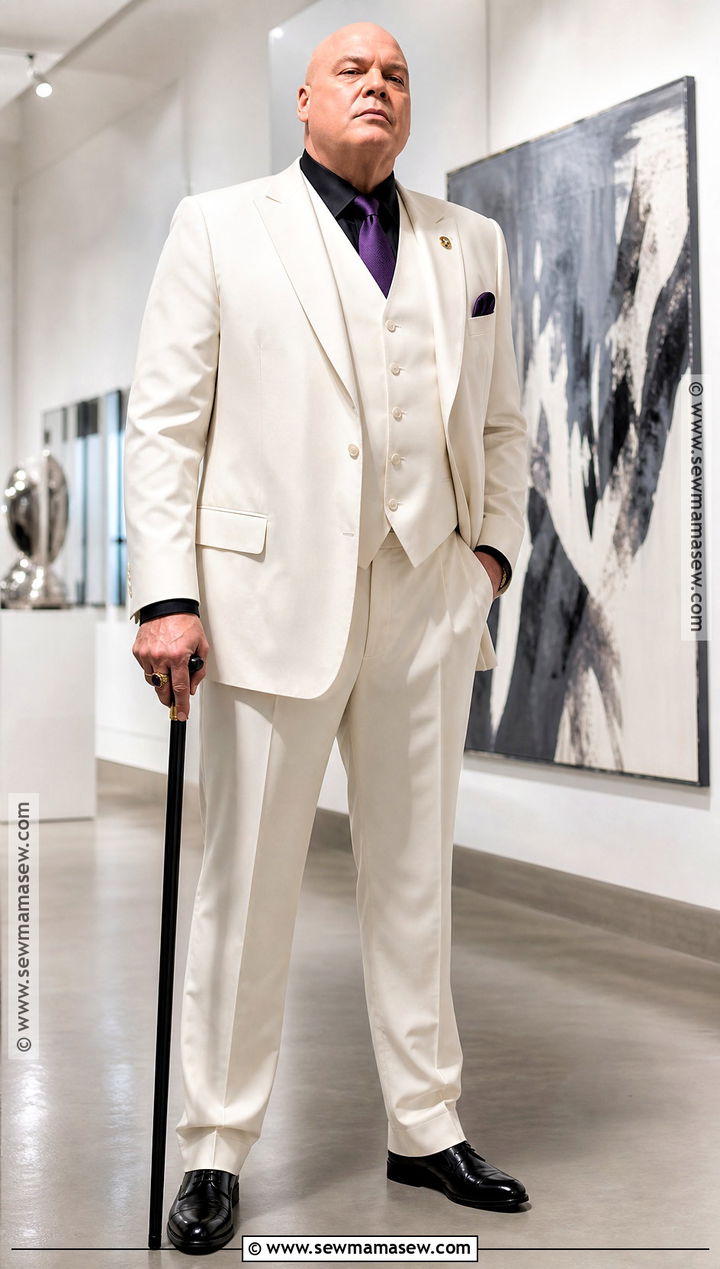 Kingpin White Suit Cosplay - 30 Daredevil Cosplay Ideas