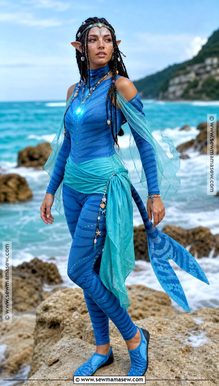 Kiri Ocean Avatar Costume - 35 Avatar Costume Ideas for Women