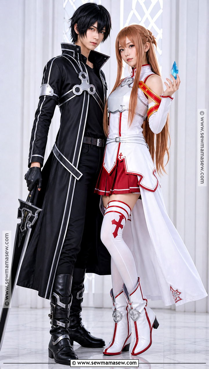 Kirito And Asuna Couples Cosplay - 35 Couples Cosplay Ideas