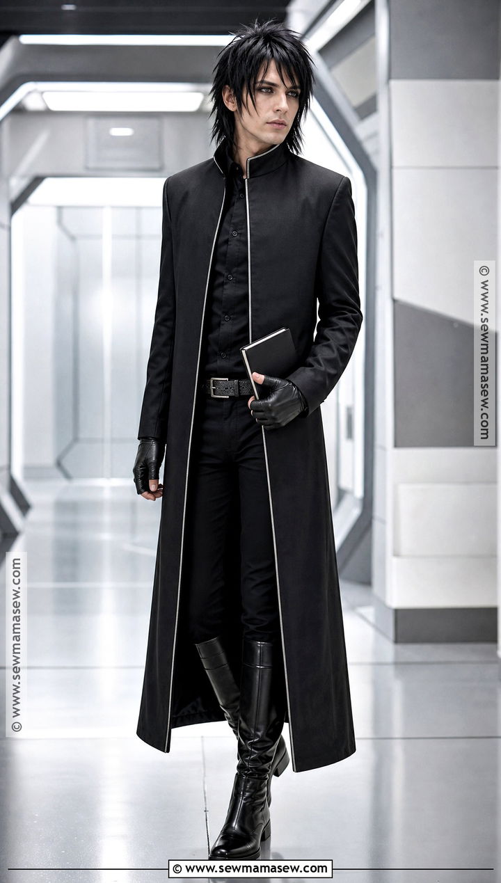Kirito Cosplay With Long Black Coat - 30 Easy Anime Cosplay Ideas for Men