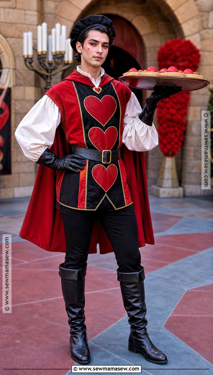 Knave Of Hearts Costume With Card Tabard - 35 alice in wonderland costume ideas