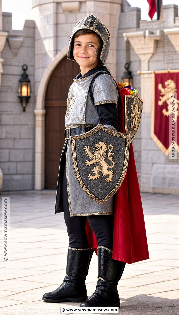 Knight Costume - 45 boy halloween costumes