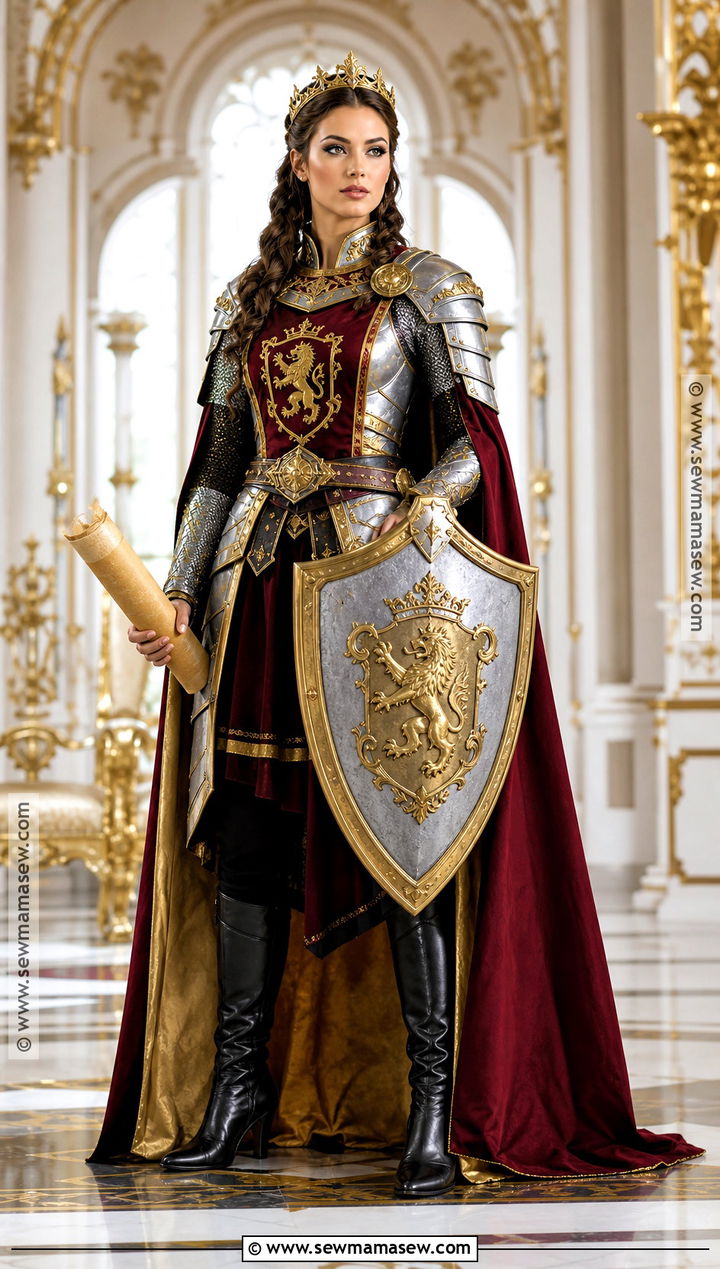 Knight Queen Costume - 30 female knight costume ideas
