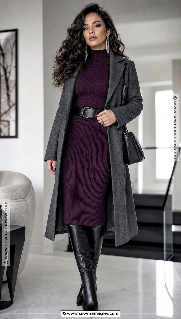 Knit Dress Modern Witch Outfit - 40 modern witch outfit ideas
