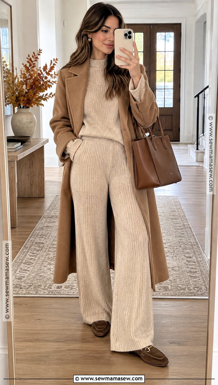 Knit Pants Thanksgiving Outfit - 15 Thanksgiving Pants Outfit