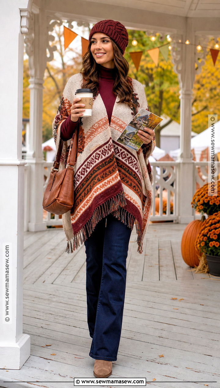 Knit Poncho Lorelai Gilmore Costume - 30 lorelai gilmore costume ideas