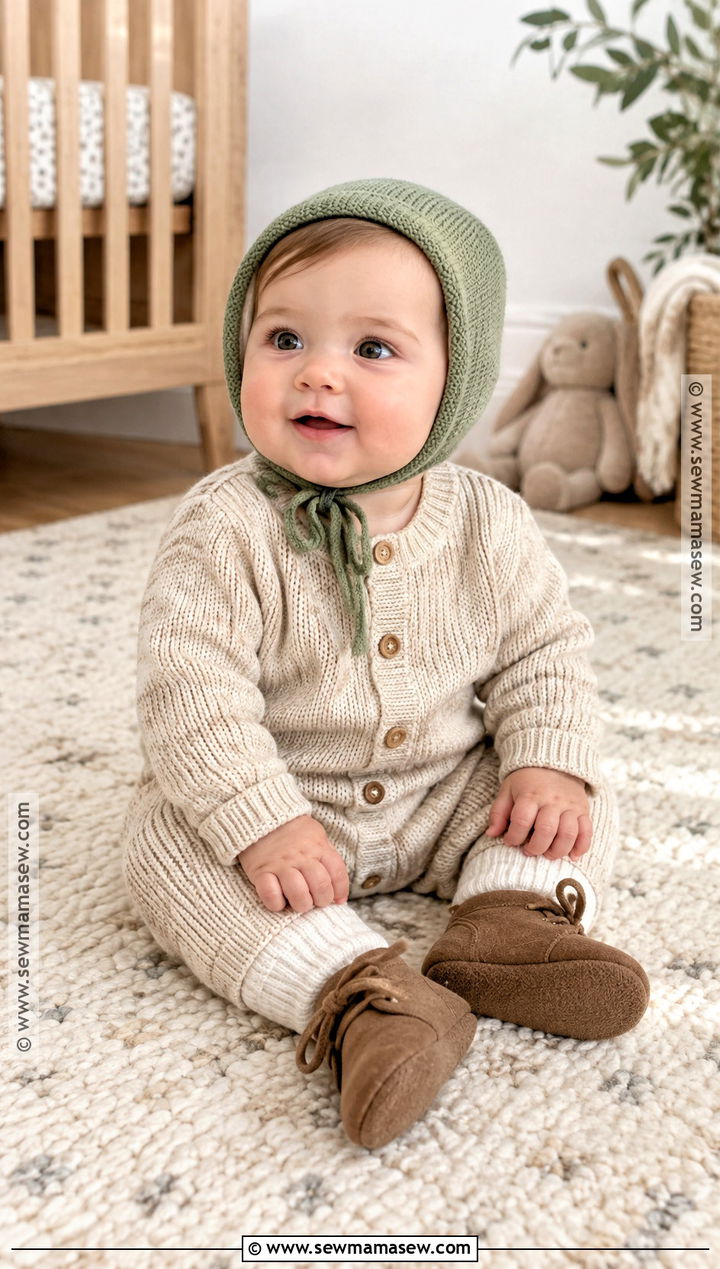 Knit Romper Baby Boy Fall Outfit - 20 fall outfits for baby boys