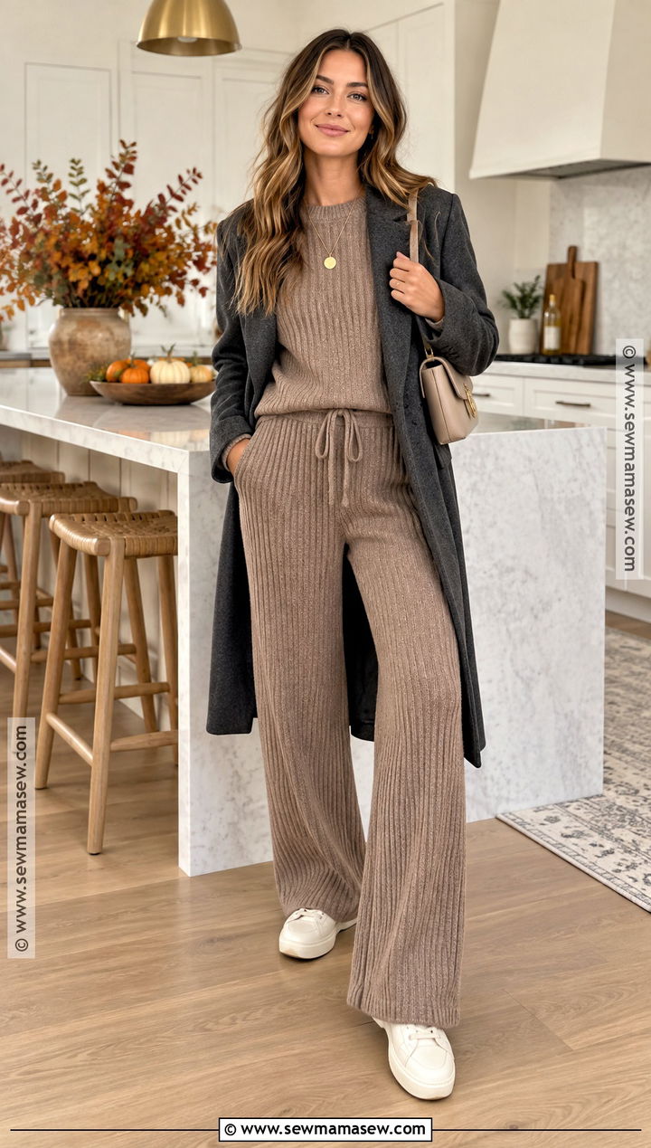 Knit Set Friendsgiving Outfit - 15 outfits for friendsgiving