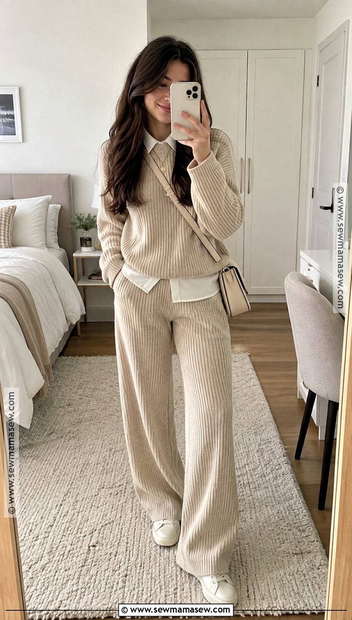 Knit Set Thanksgiving Outfit - 15 thanksgiving outfits for girls