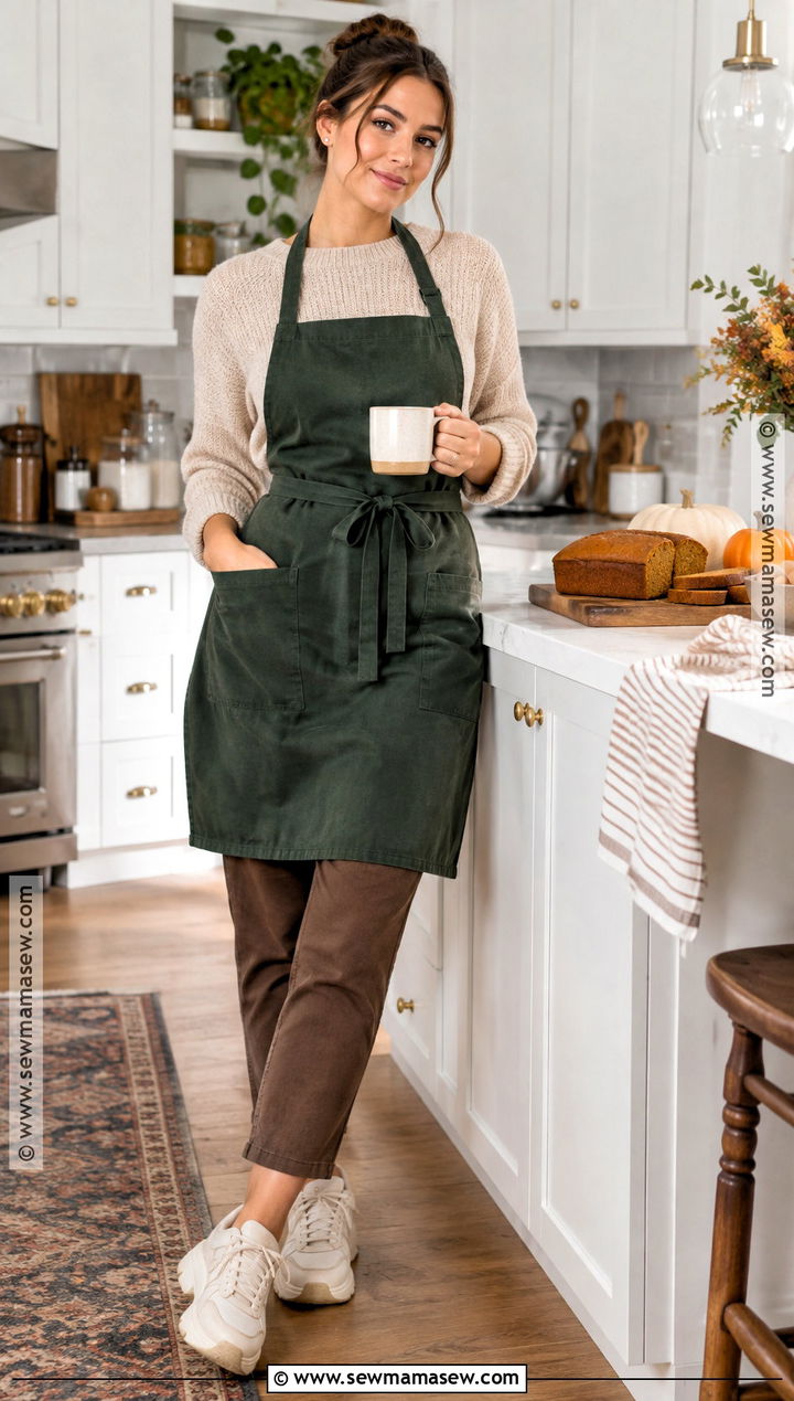 Knit Sweater Fall Baking Outfit - 15 Fall Baking Outfit Inspiration Ideas