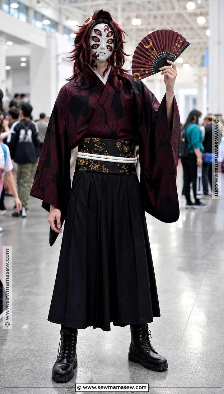 Kokushibo Cosplay With Face Mask - 30 kokushibo cosplay ideas