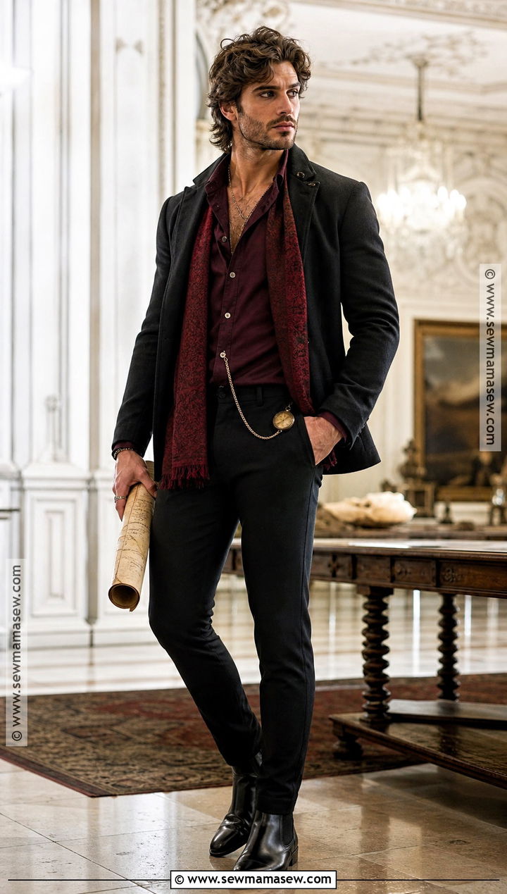 Kol Mikaelson Dark Jacket Costume - 30 tvd halloween costumes