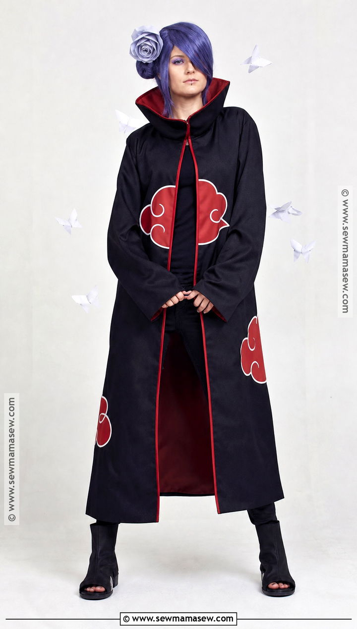 Konan Cosplay With Blue Purple Hair - 30 purple hair cosplay ideas