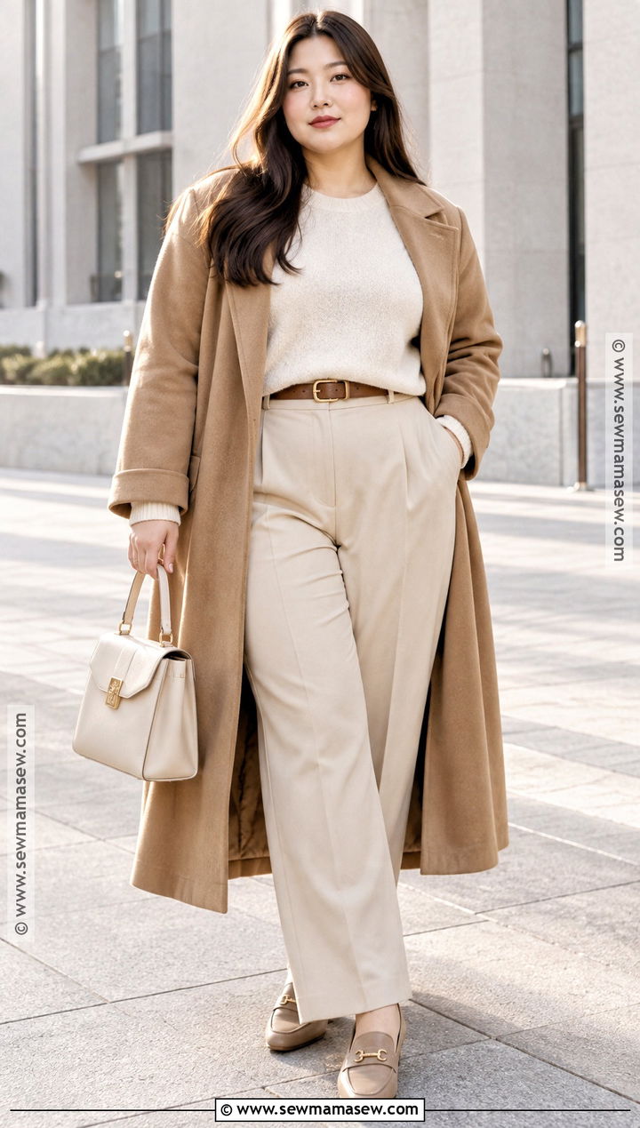 Korean Monochrome Neutral Outfit - 15 Korean Fall Style Ideas