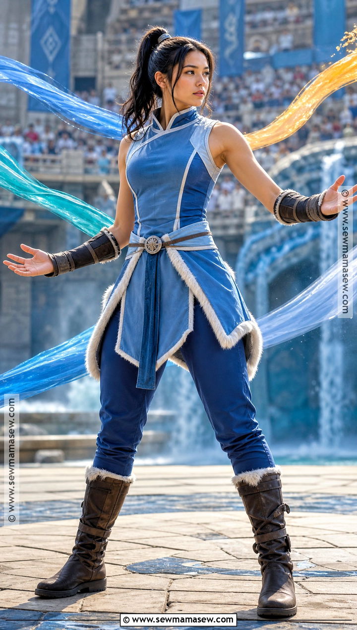 Korra Water Tribe Costume - 30 Avatar Costume Ideas