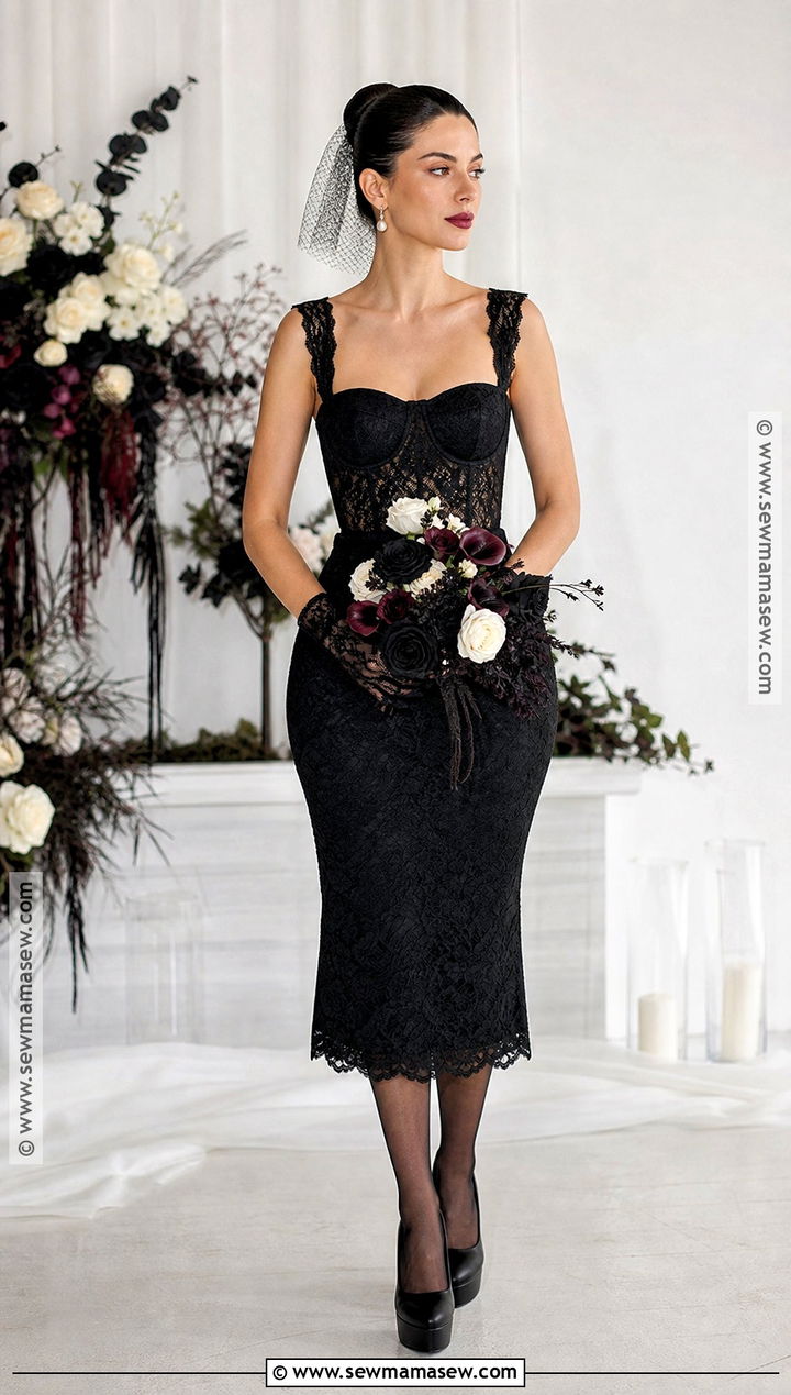 Kourtney Kardashian Goth Bride Costume - 30 kardashian halloween costume ideas