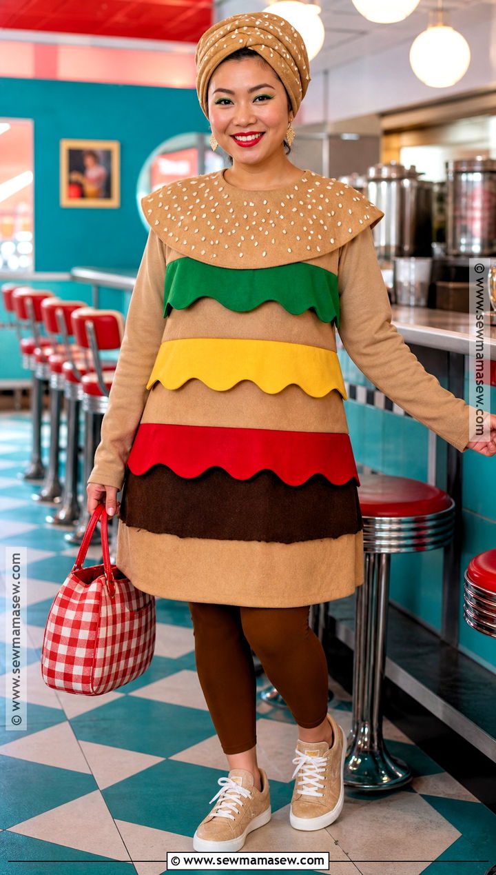 Krabby Patty Costume - 30 spongebob costume ideas for women