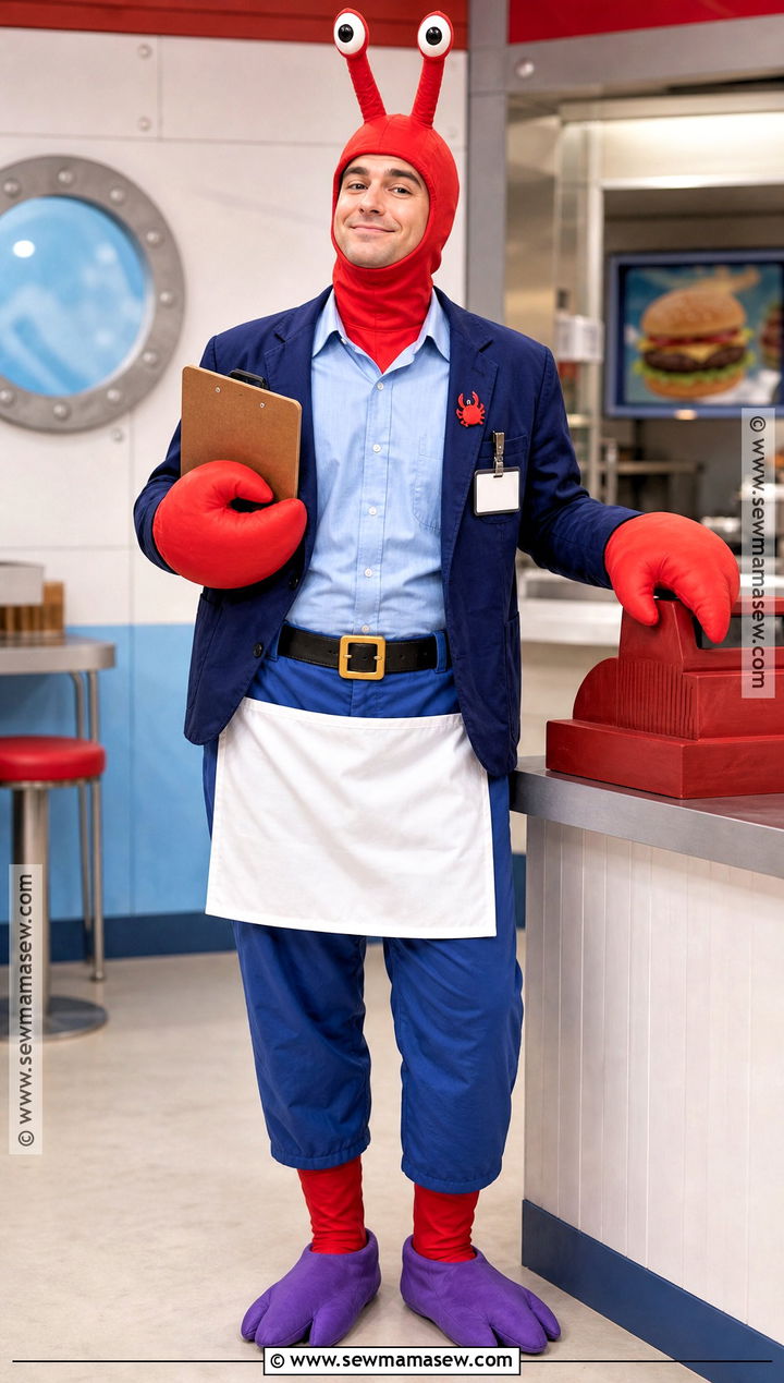 Krusty Krab Manager Mr Krabs Costume - 45 spongebob costume ideas