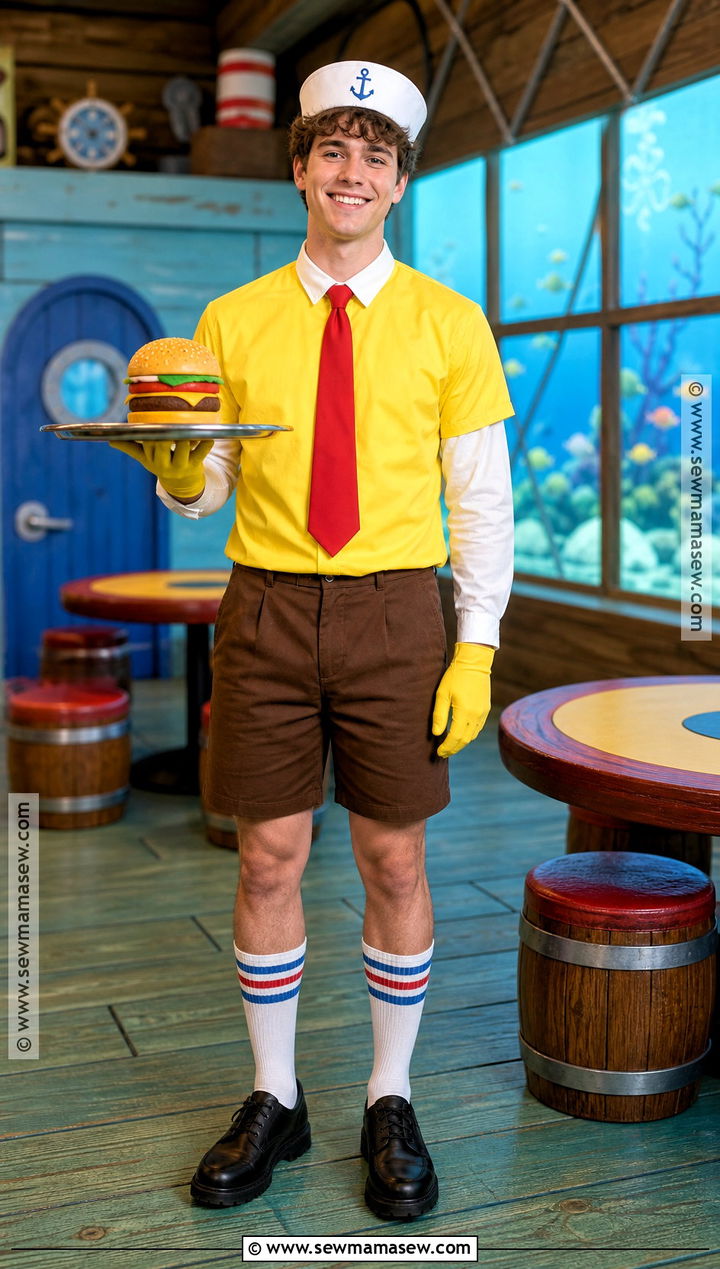 Krusty Krab SpongeBob Costume - 35 spongebob halloween costumes