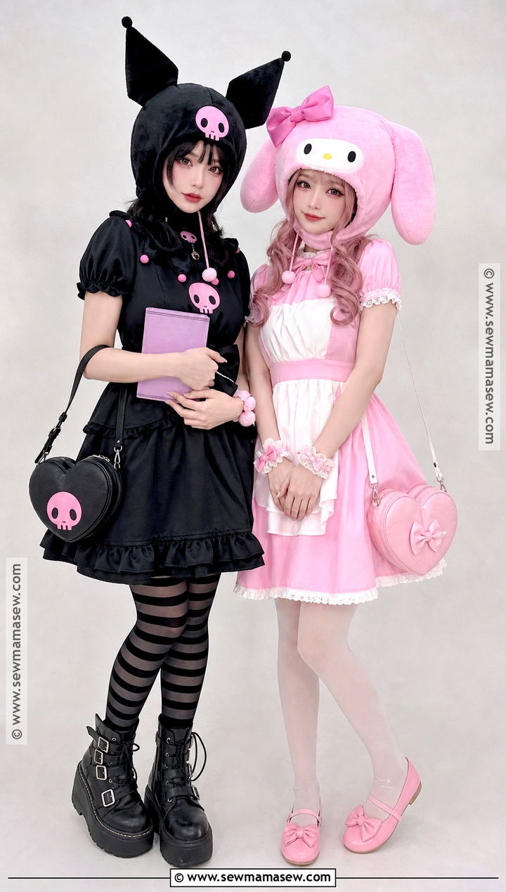 Kuromi And My Melody Couple Costume - 40 kuromi costume ideas