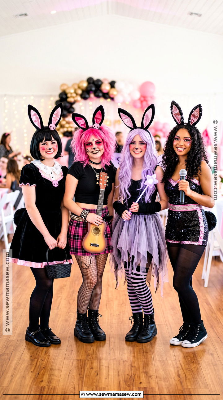 Kuromi Group Costume - 40 kuromi costume ideas