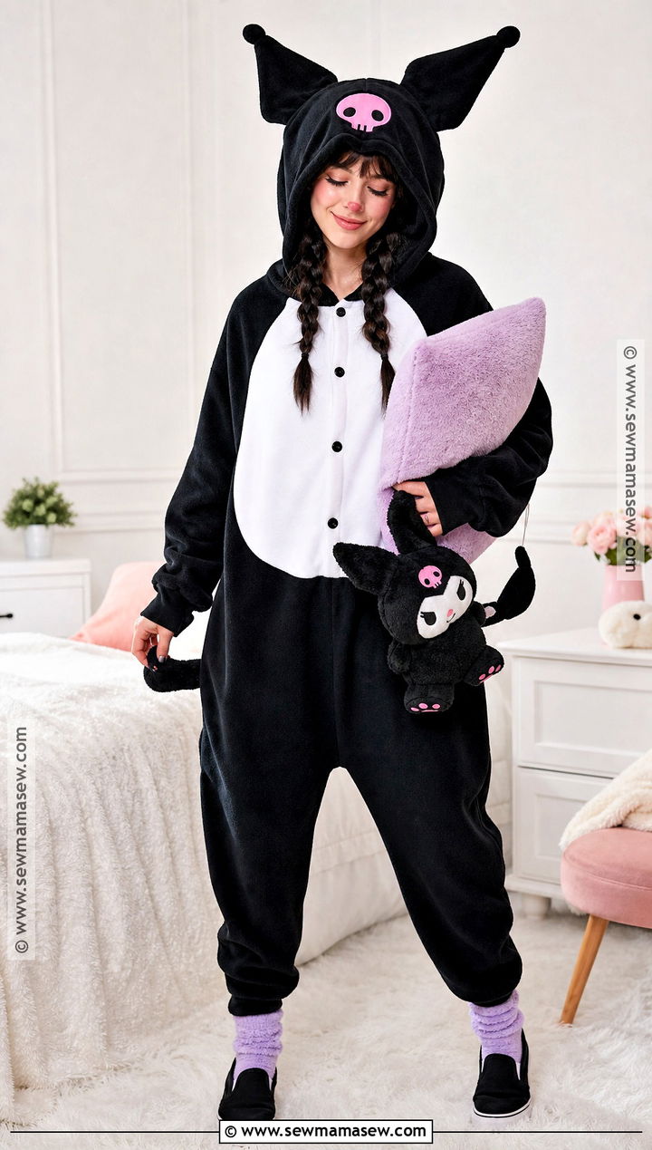 Kuromi Pajama Costume - 40 kuromi costume ideas