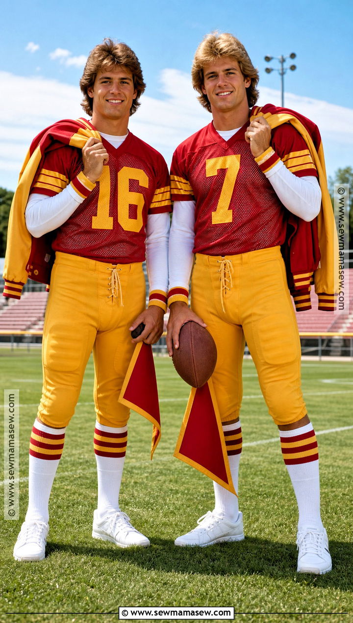 Kurt And Ram Football Costume - 35 heathers costume ideas