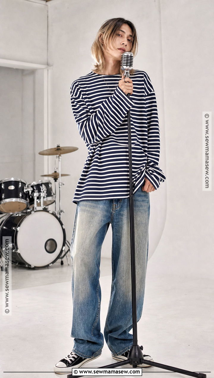 Kurt Cobain Sailor Shirt Costume - 30 kurt cobain costume ideas