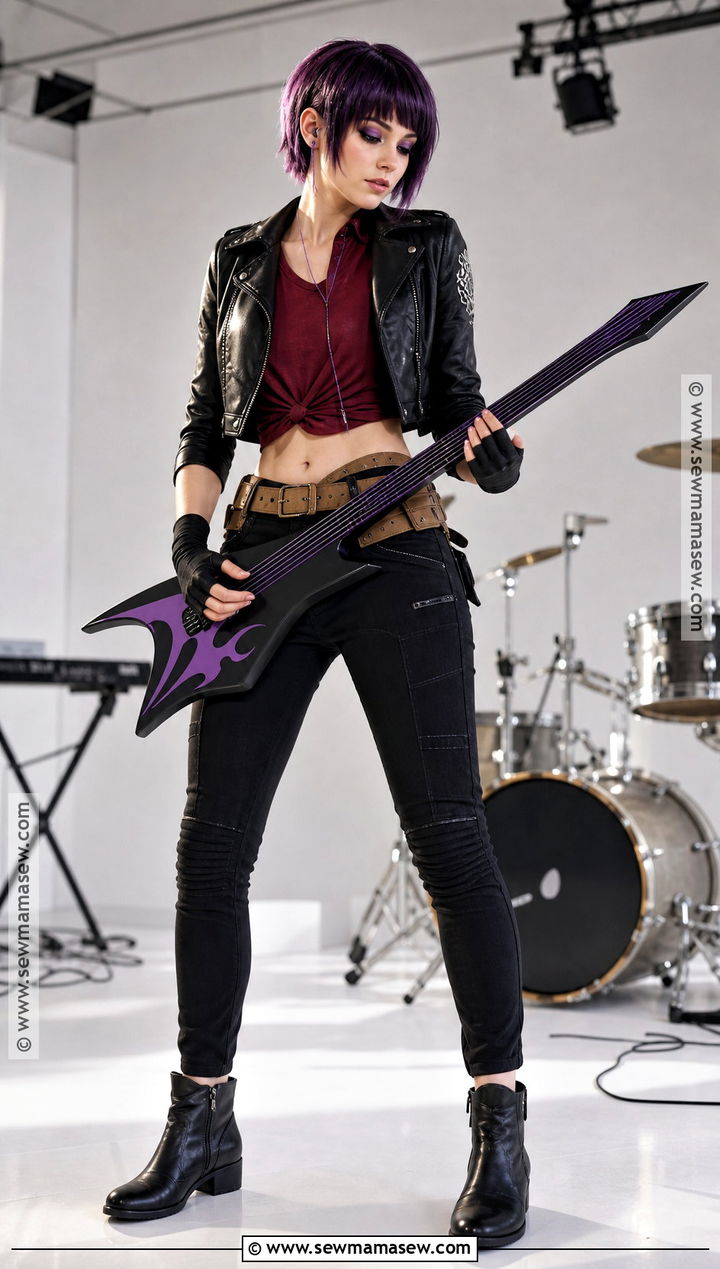 Kyoka Jiro Hero Costume With Punk Jacket - 30 bnha hero costumes ideas