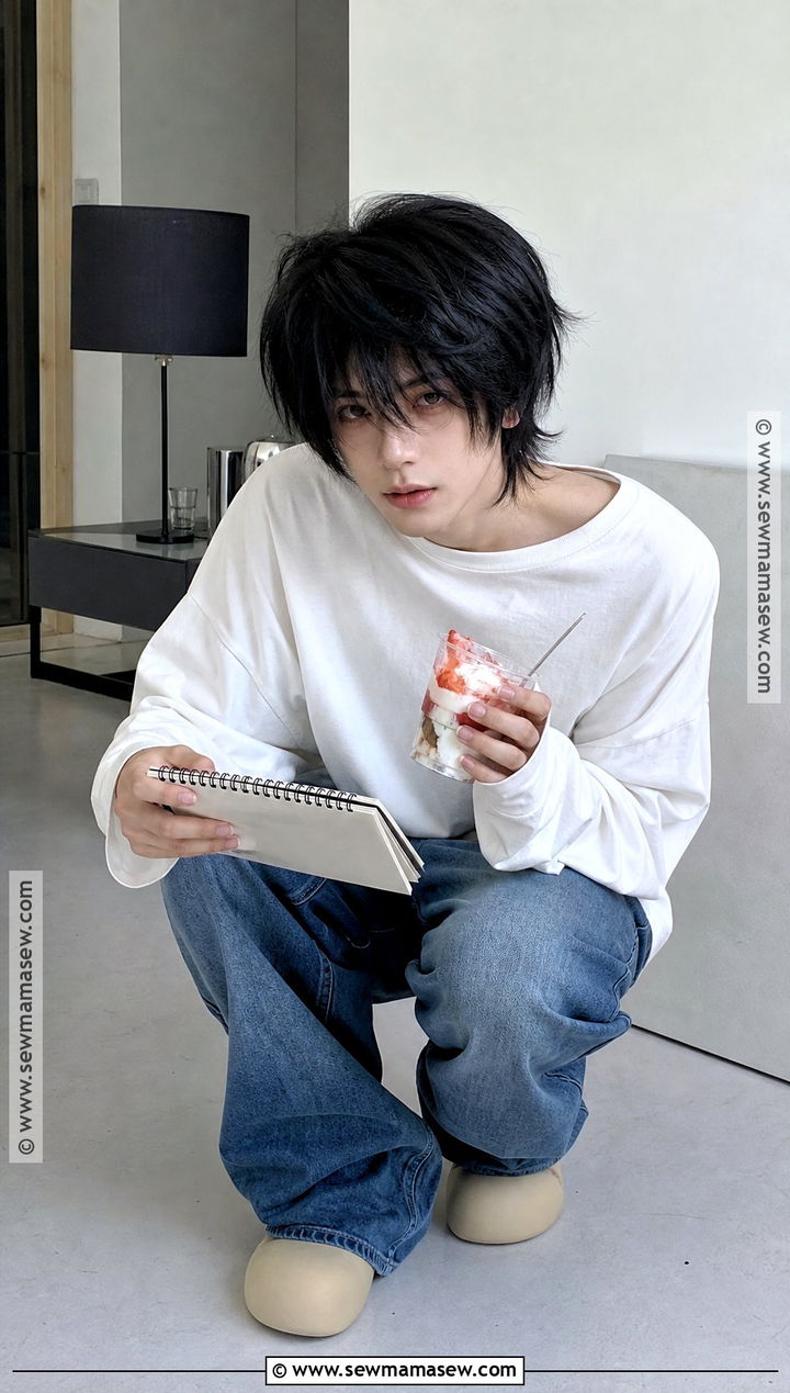 L Black Hair Cosplay - 30 black hair anime cosplay ideas
