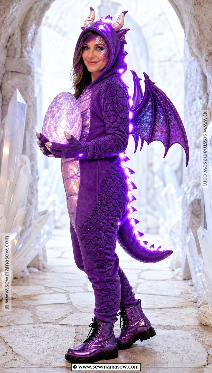 LED Dragon Costume - 30 led costume ideas
