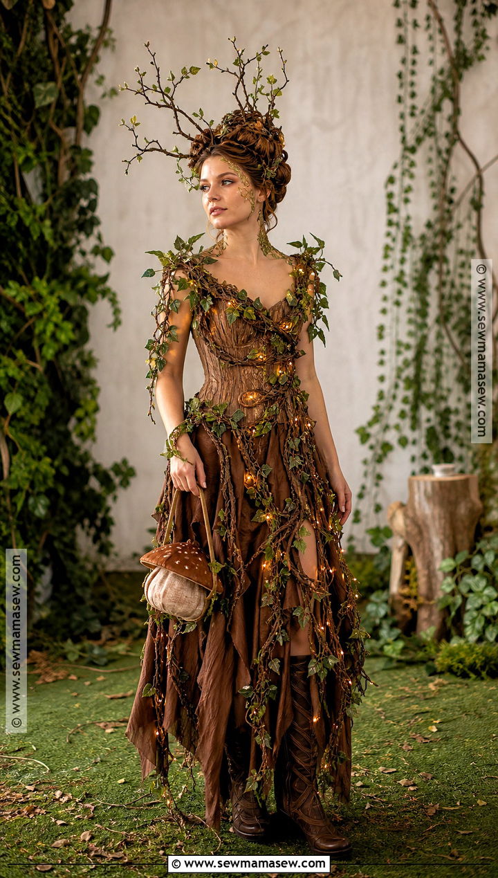 LED Enchanted Tree Costume - 30 led costume ideas