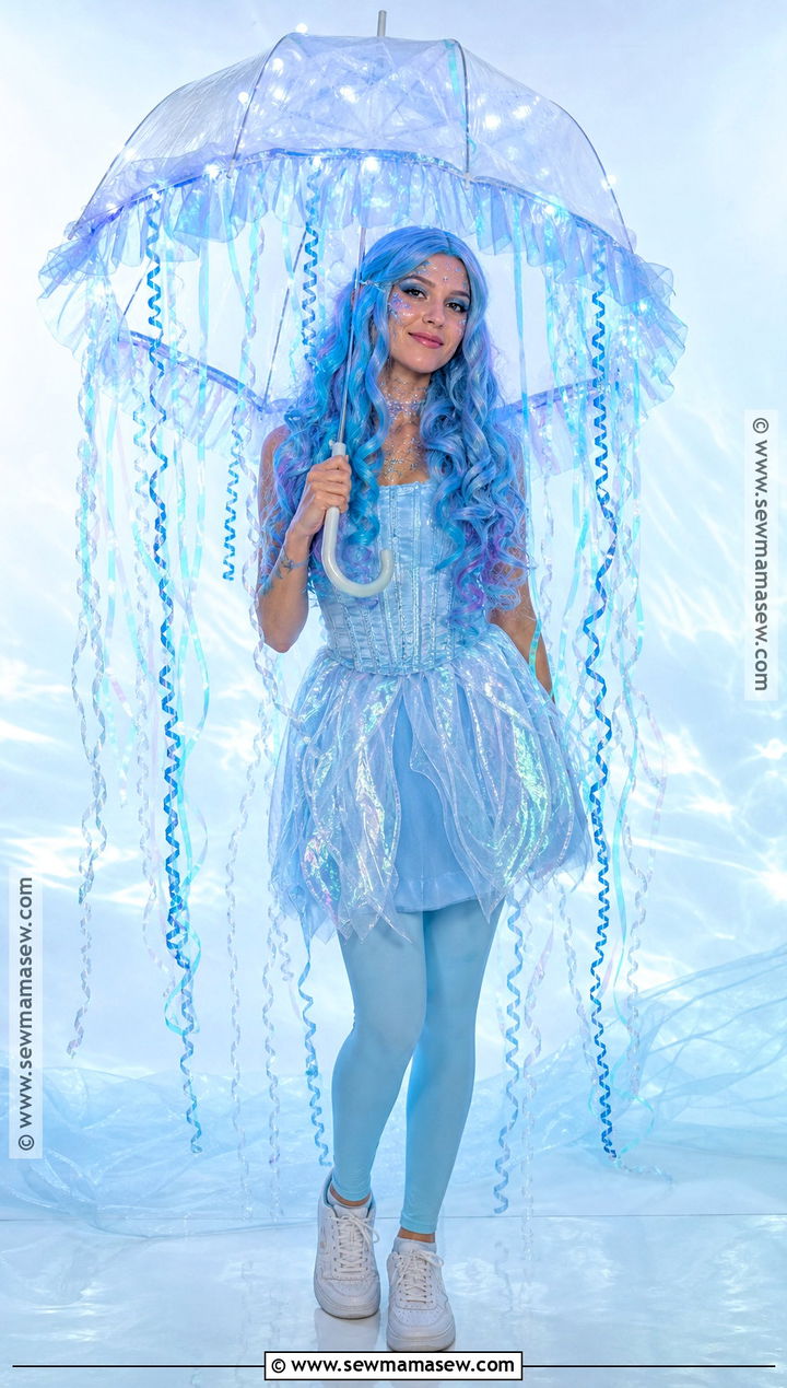 LED Jellyfish Costume - 30 led costume ideas