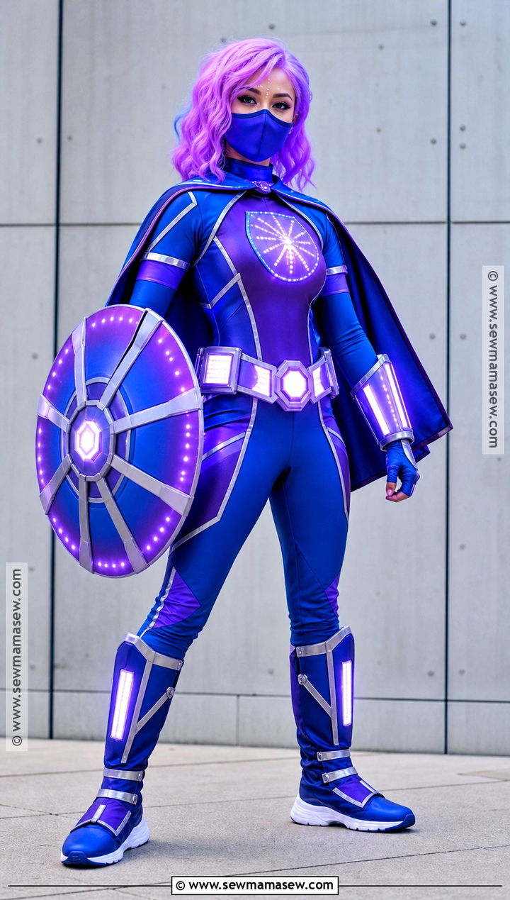 LED Superhero Costume - 30 led costume ideas