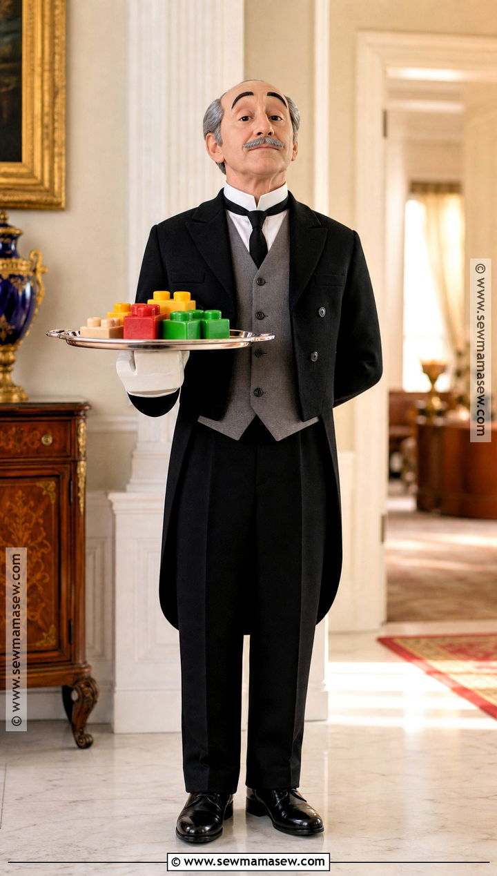 LEGO Alfred Costume - 30 lego batman costume ideas