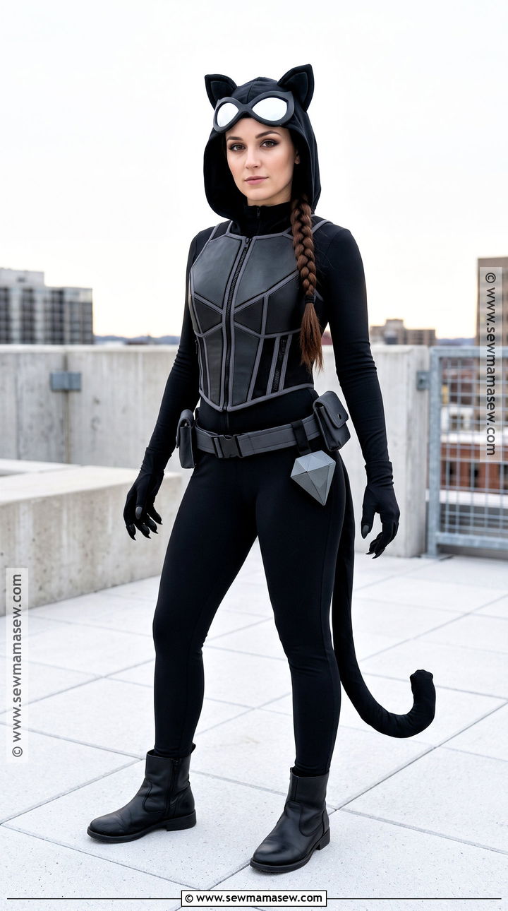 LEGO Catwoman Costume - 30 lego batman costume ideas