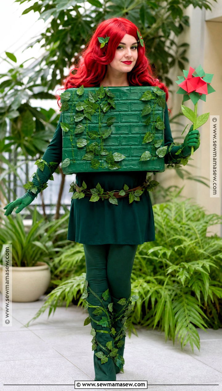 LEGO Poison Ivy Costume - 30 lego batman costume ideas