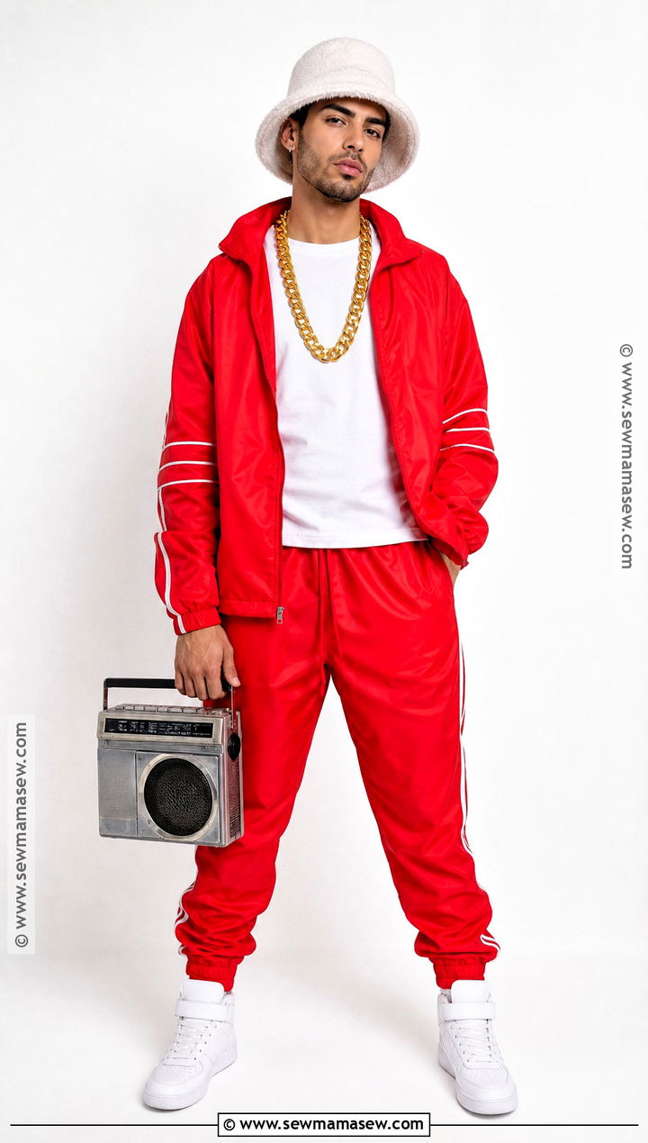 LL Cool J Tracksuit Costume - 35 rapper halloween costume ideas