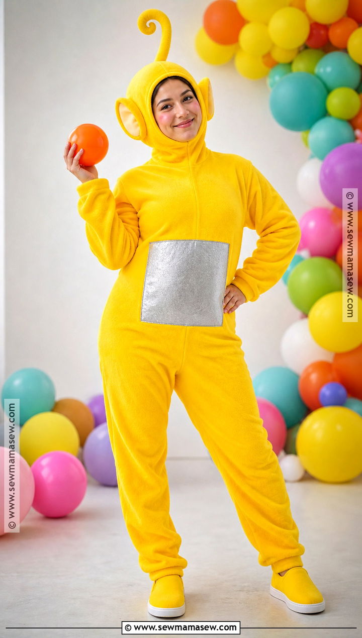 Laa Laa Yellow Teletubbies Costume - 40 teletubbies costume ideas