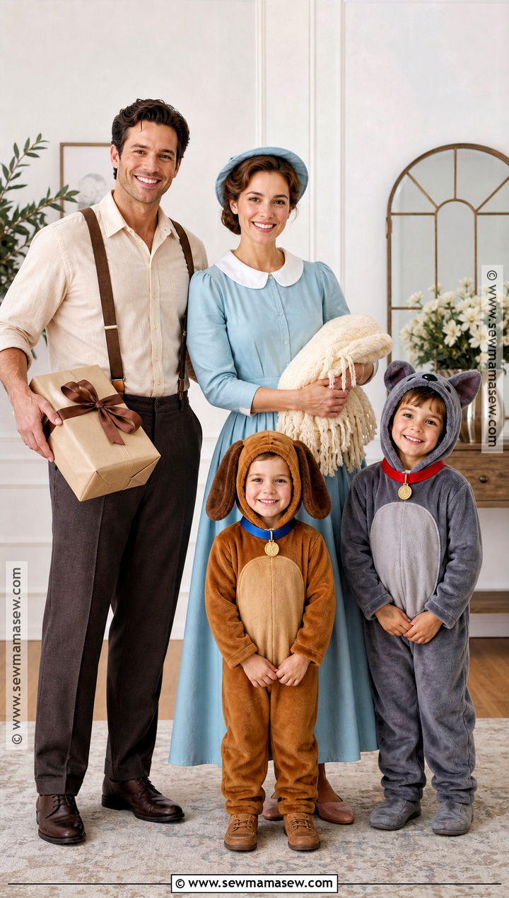 Lady And Tramp Family Of Four Costume - 35 lady and the tramp costume ideas