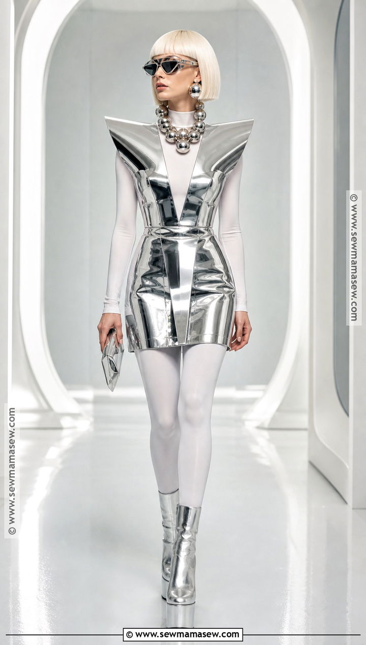 Lady Gaga Silver Pop Star Costume - 30 blonde hair costumes