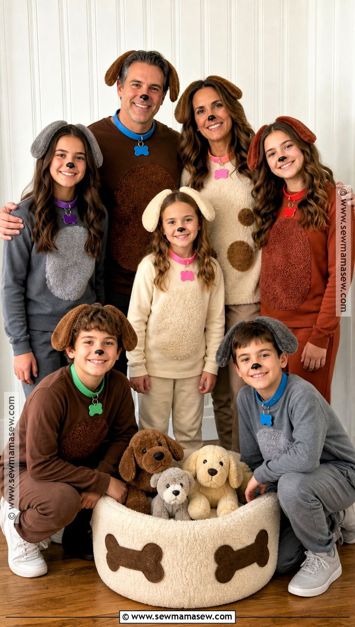 Lady Tramp And Puppies Group Costume - 35 lady and the tramp costume ideas