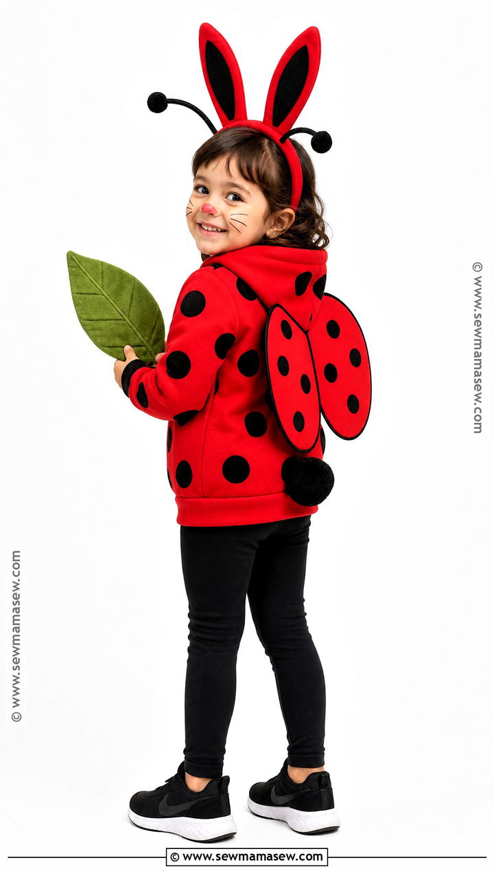 Ladybug Bunny Costume - 30 bunny costume ideas for kids