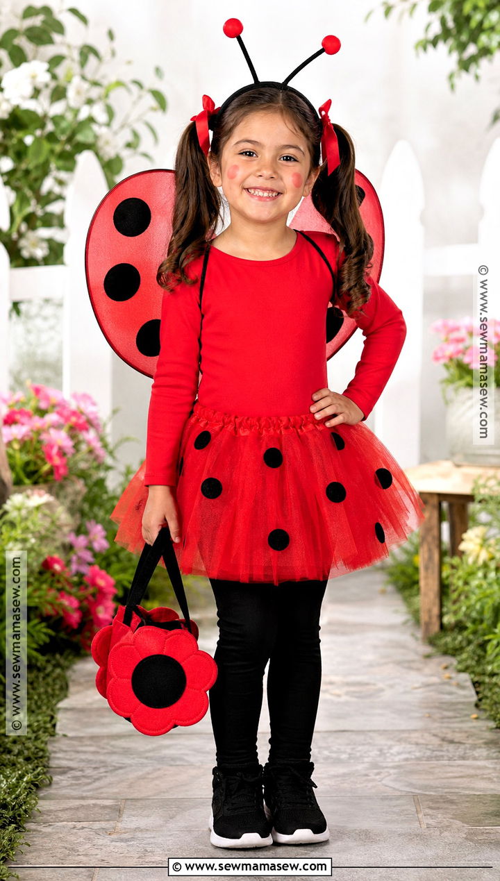 Ladybug Costume For Girls - 45 girl halloween costumes