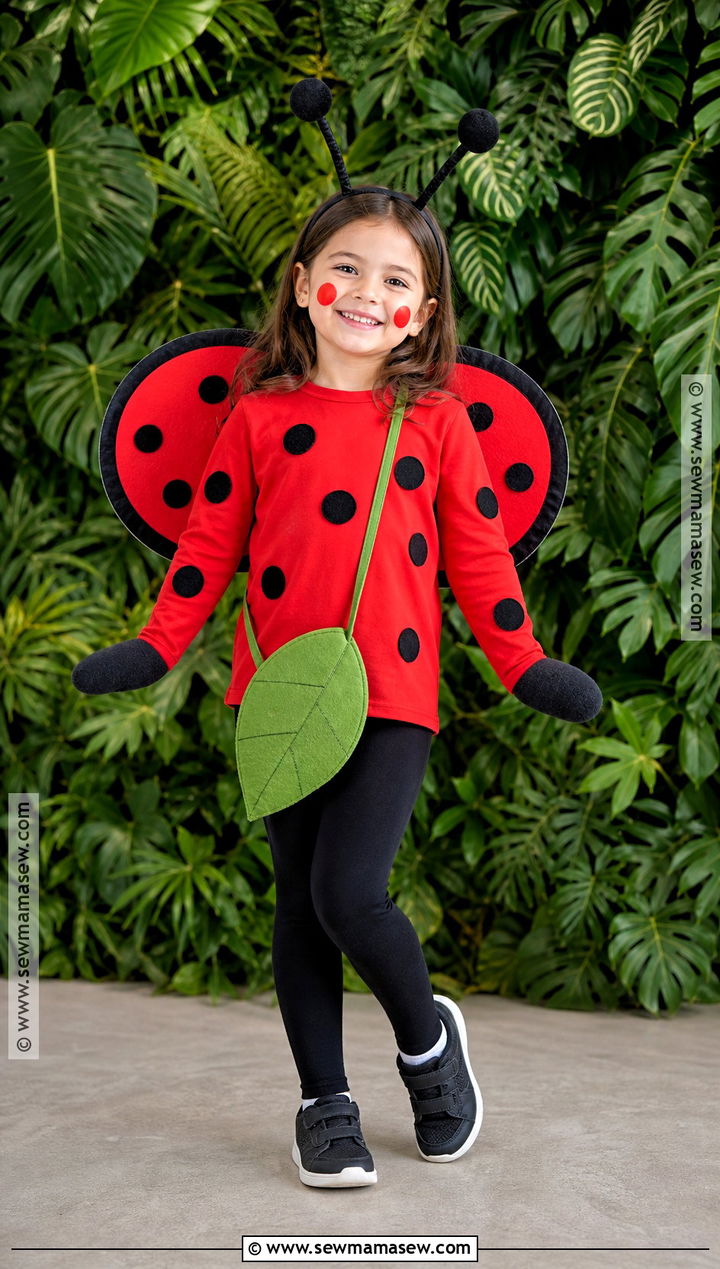 Ladybug Costume With Red Wings - 30 best fancy dress costumes for kids