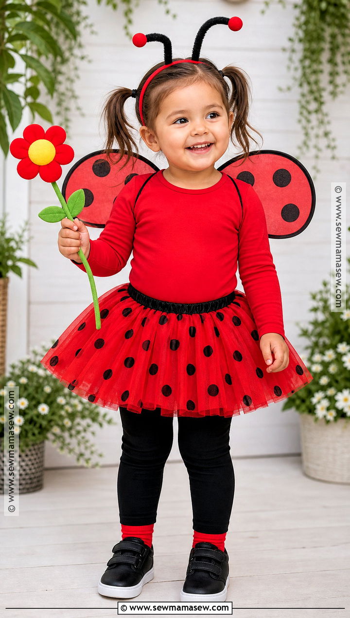 Ladybug Fairy Costume - 30 toddler fairy costume ideas