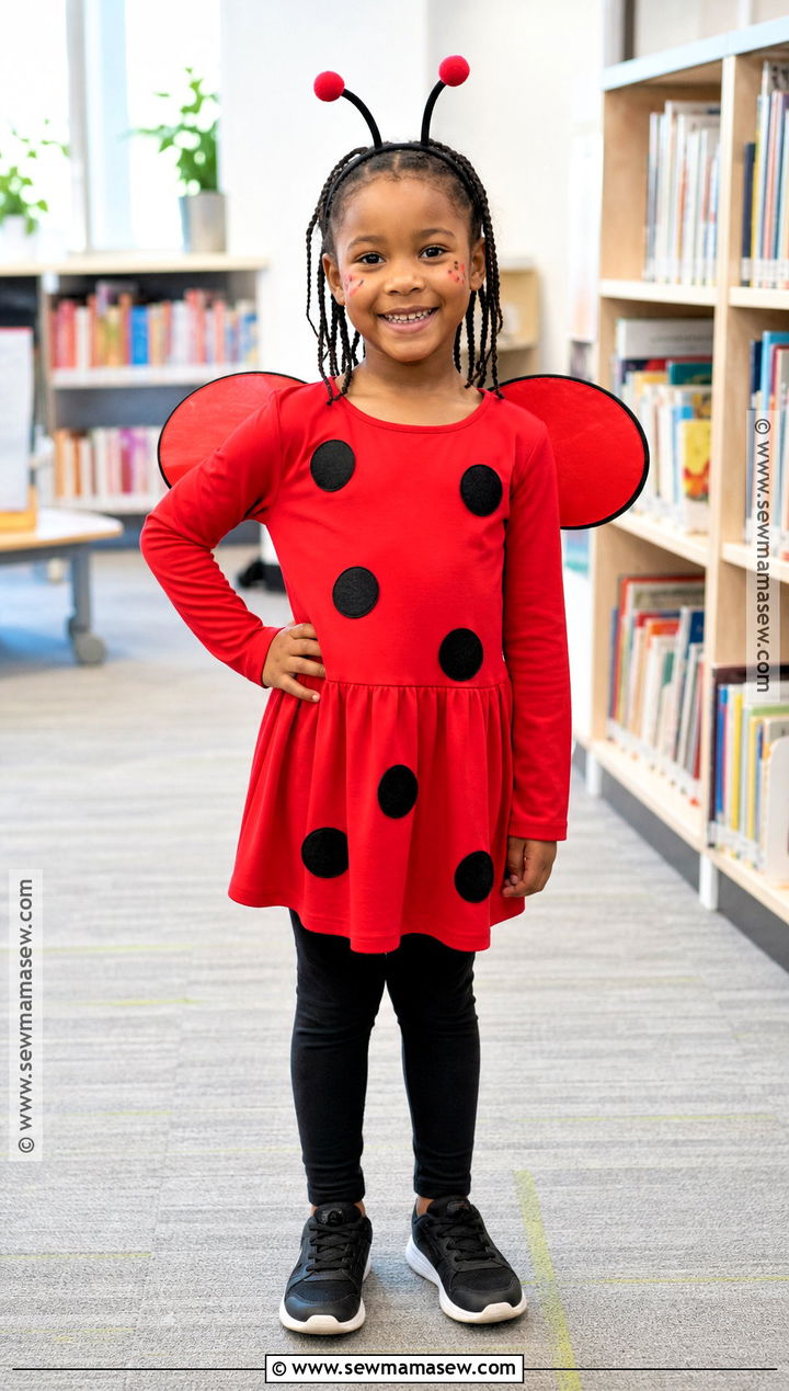 Ladybug School Costume - 35 school appropriate halloween costumes