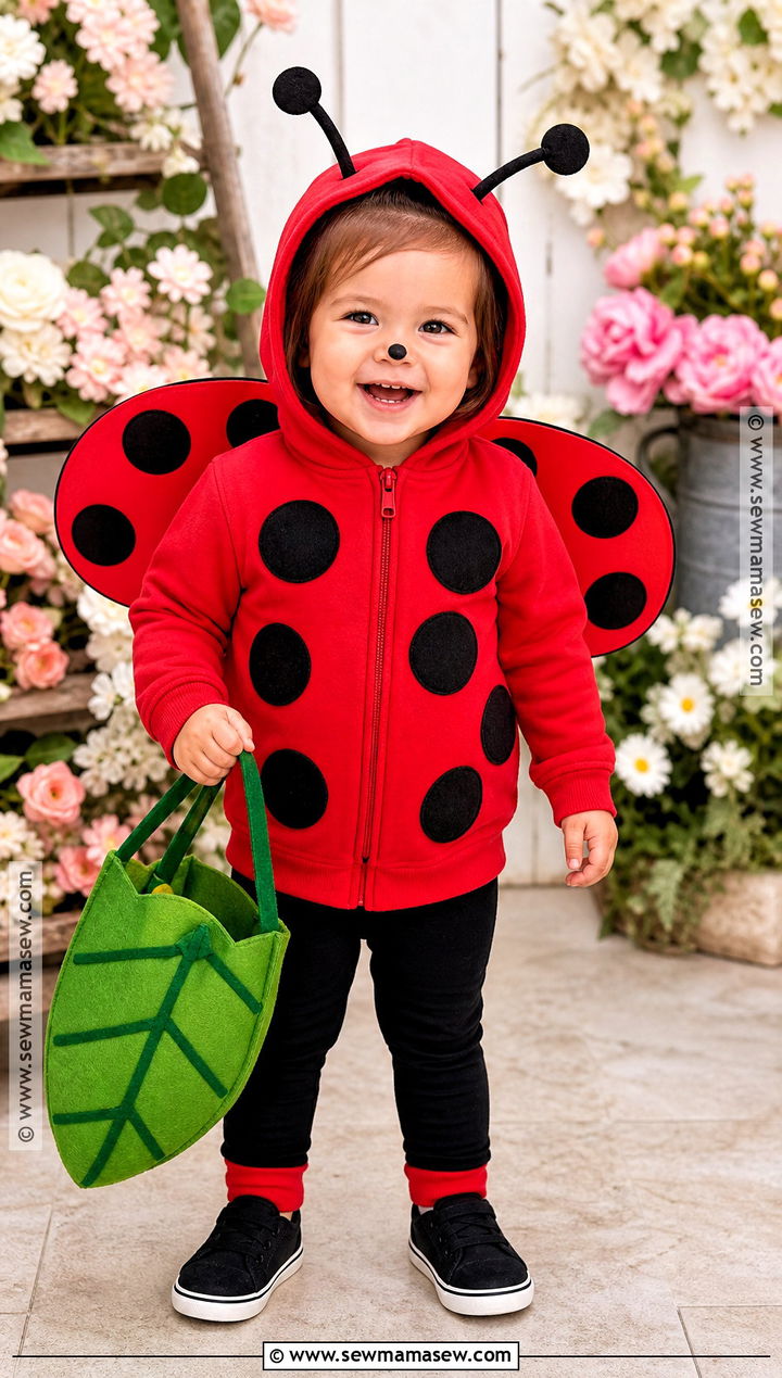 Ladybug Toddler Halloween Costume - 45 toddler halloween costumes
