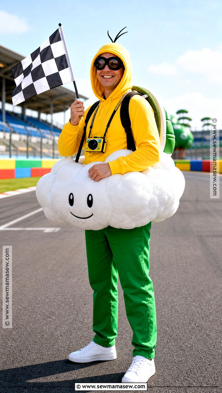 Lakitu Mario Kart Costume - 35 mario kart costumes